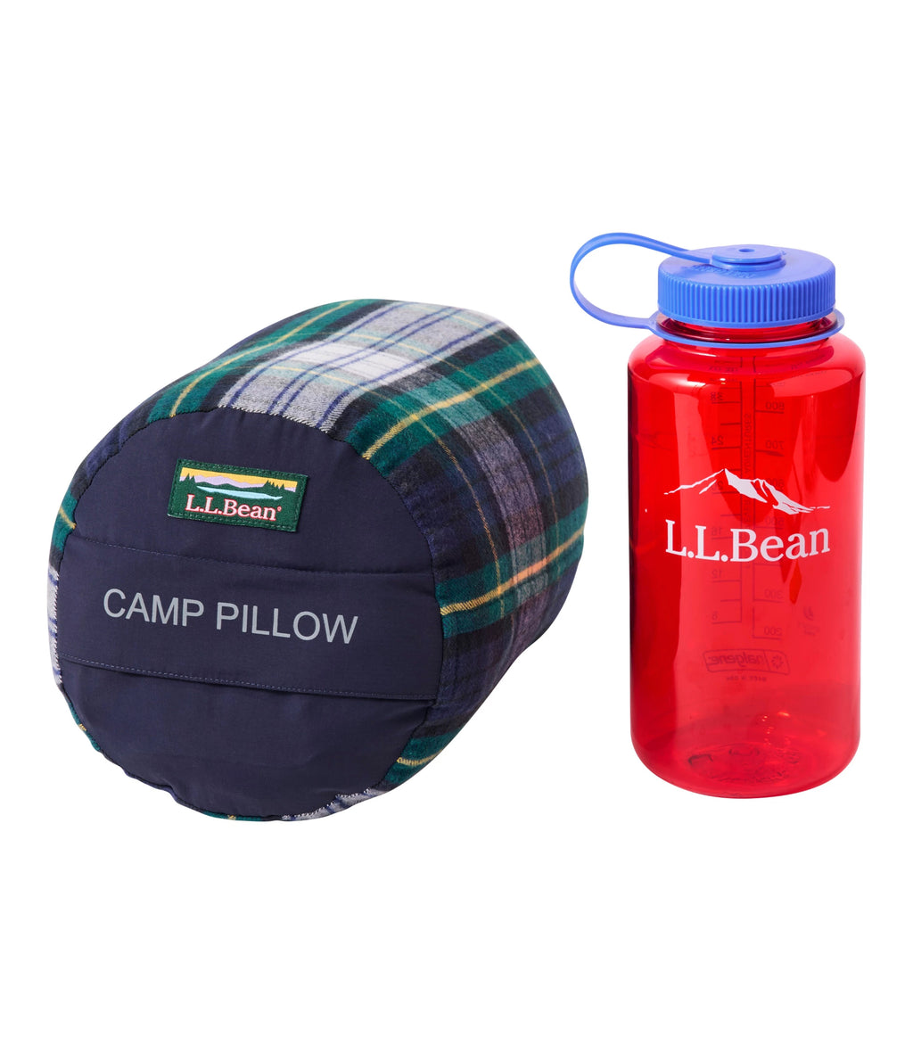 Flannel Camping Pillow - Plaid