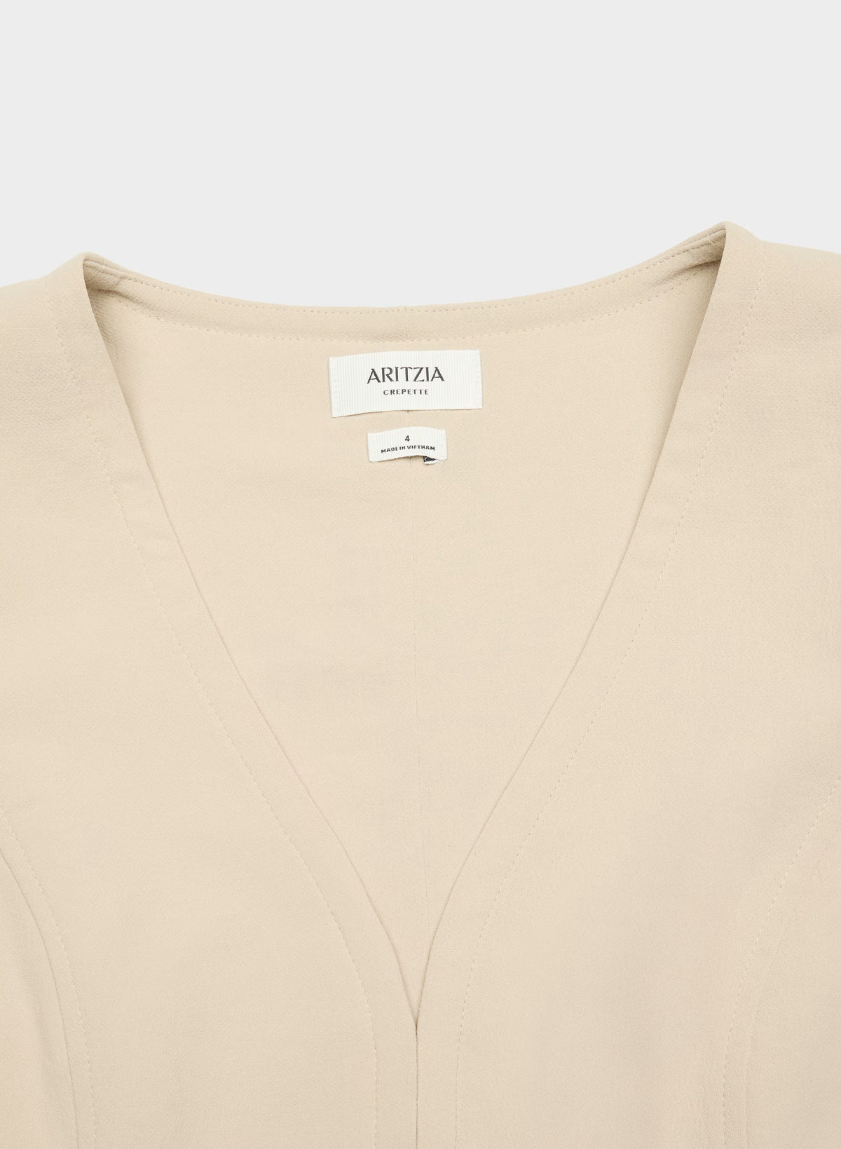 Lined Tailored Suit Vest - Olive