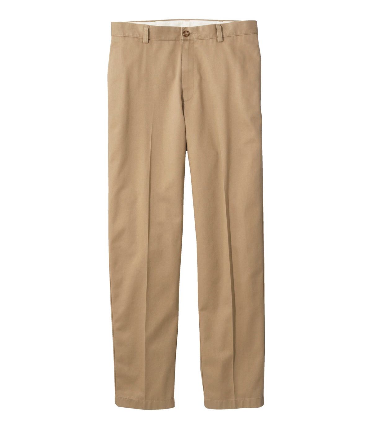 Men's Wrinkle-Resistant Cotton Chino Pants - Khaki