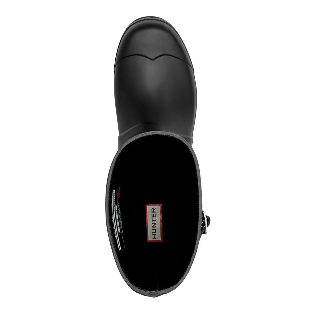 Men's Short Rubber Rain Boots - Black