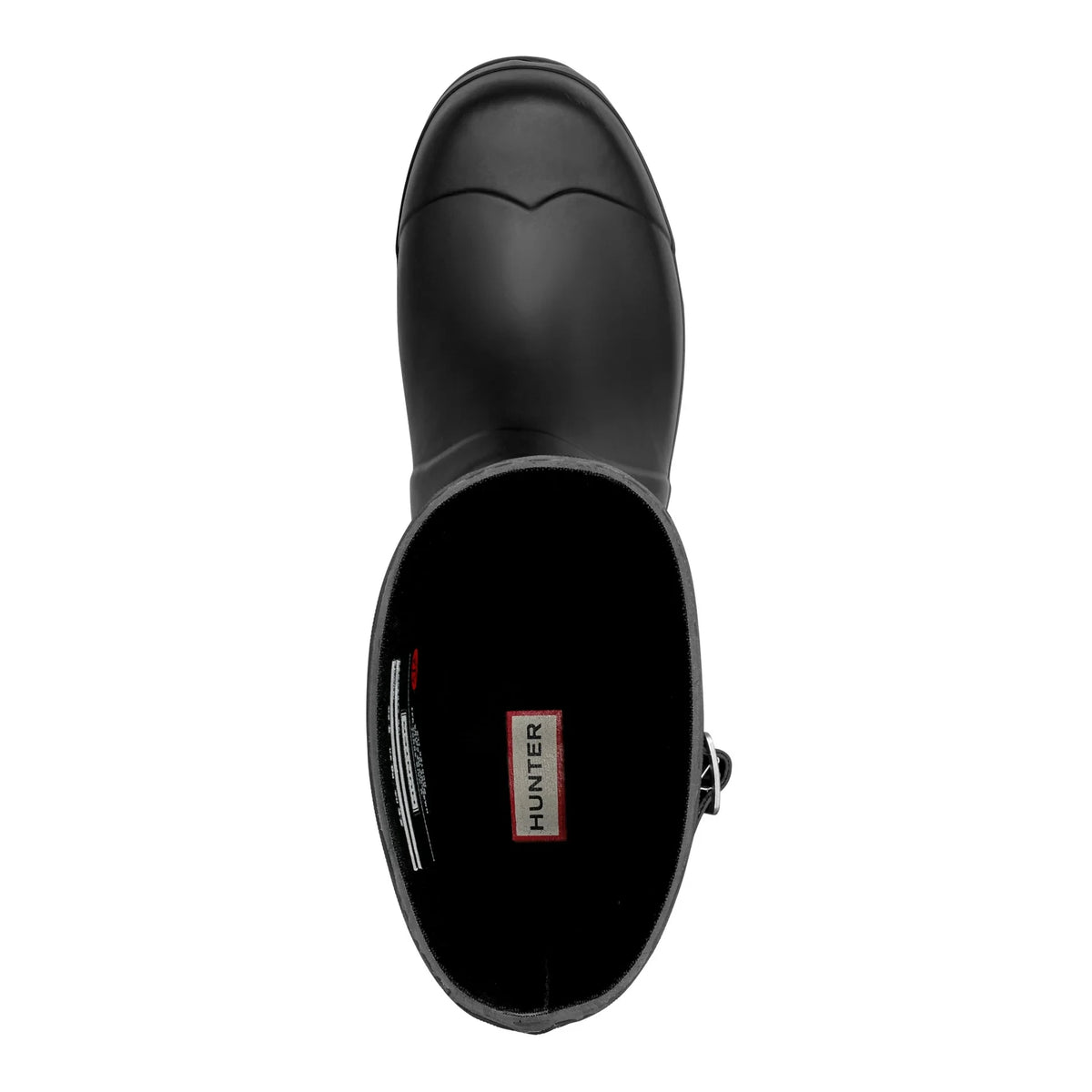 Men's Short Rubber Rain Boots - Black