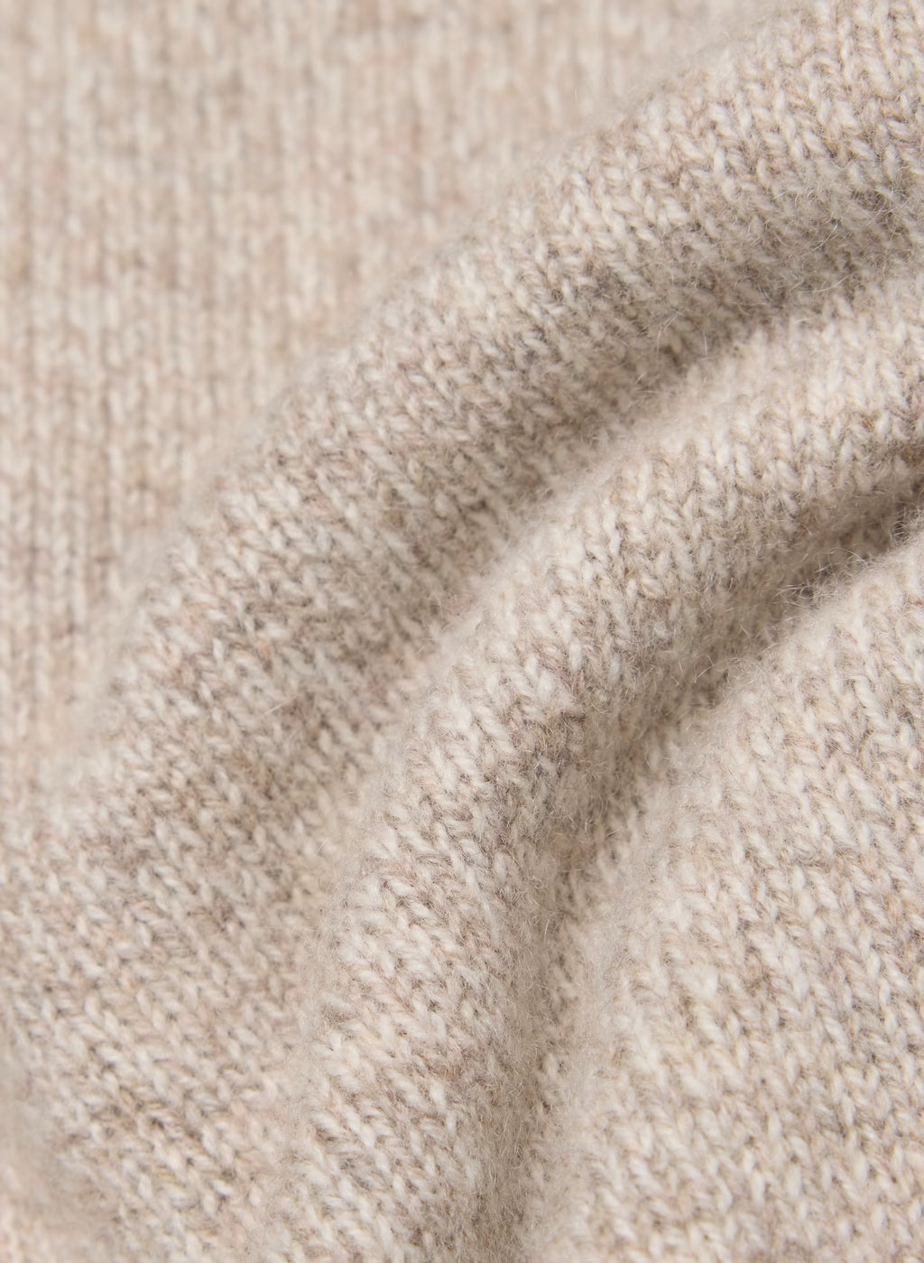 Wool Cashmere Raglan Sweater - Olive