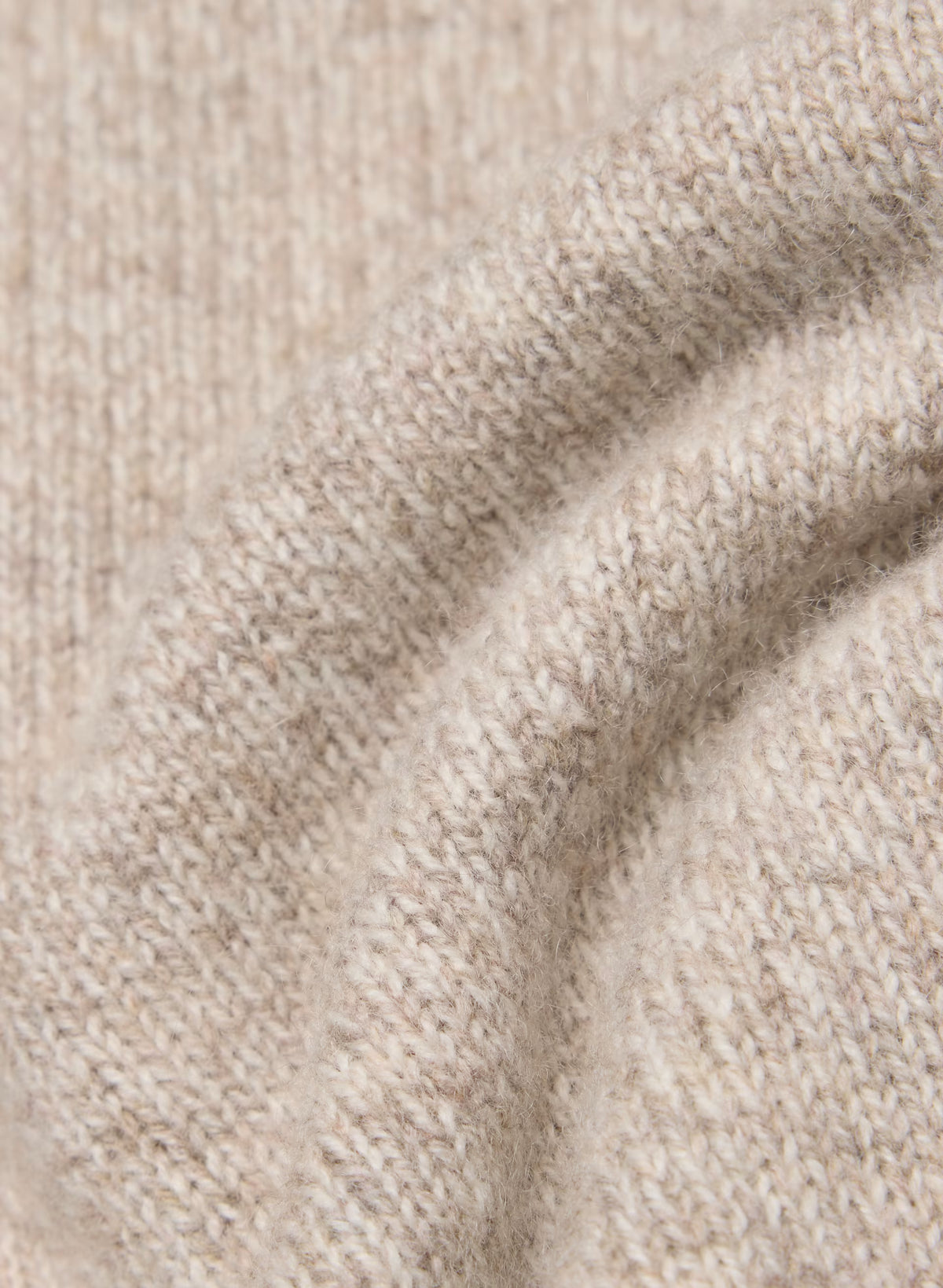 Wool Cashmere Raglan Sweater - Olive