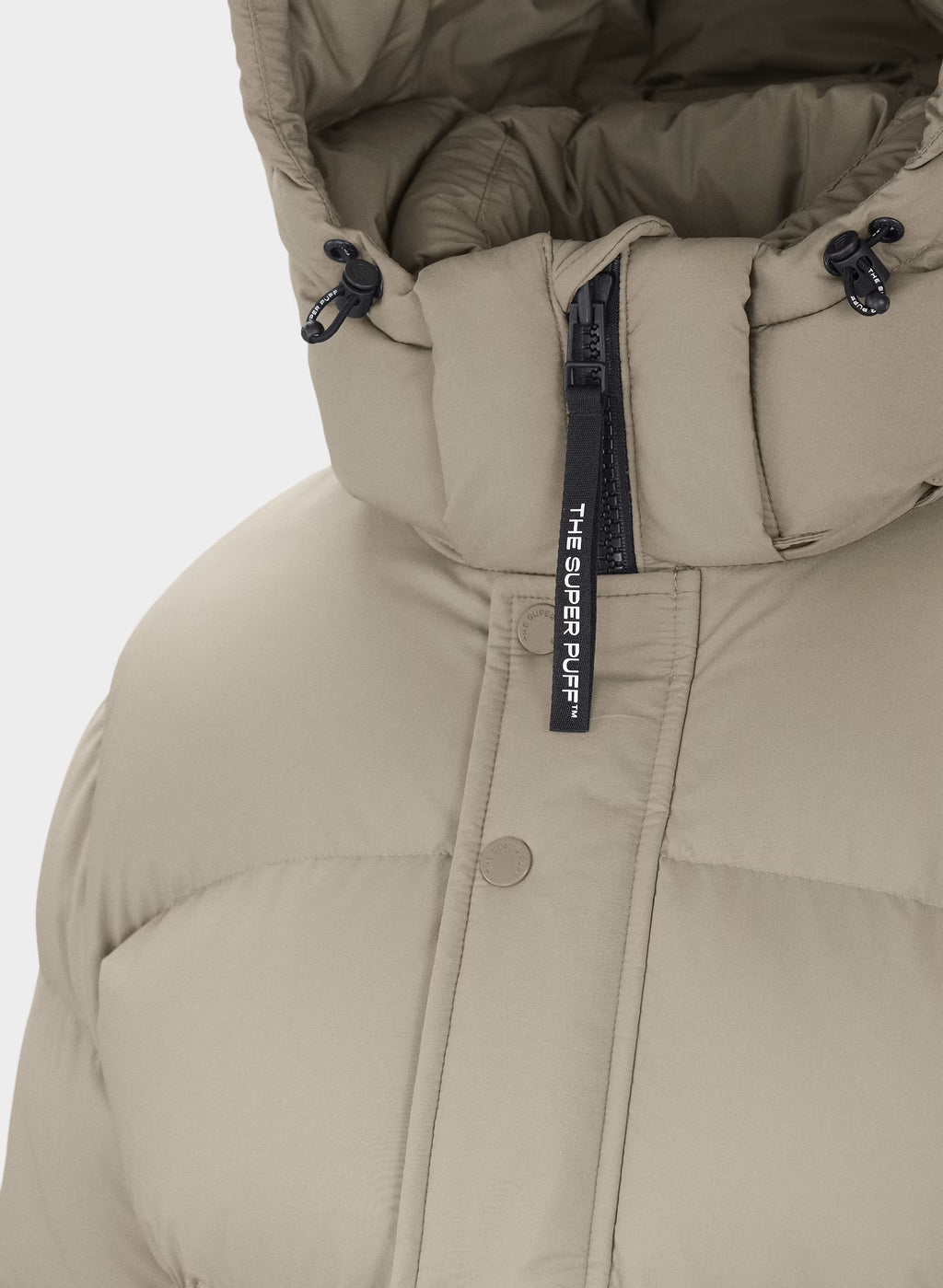 Long Down Puffer Jacket - Blue