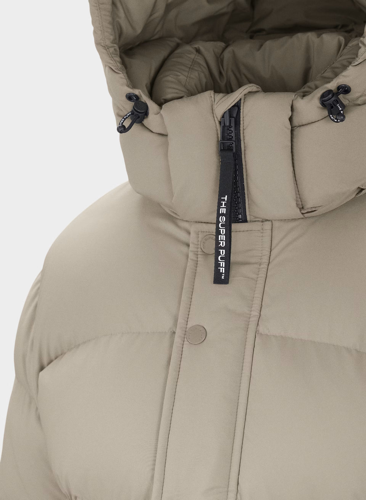Long Down Puffer Jacket - Blue