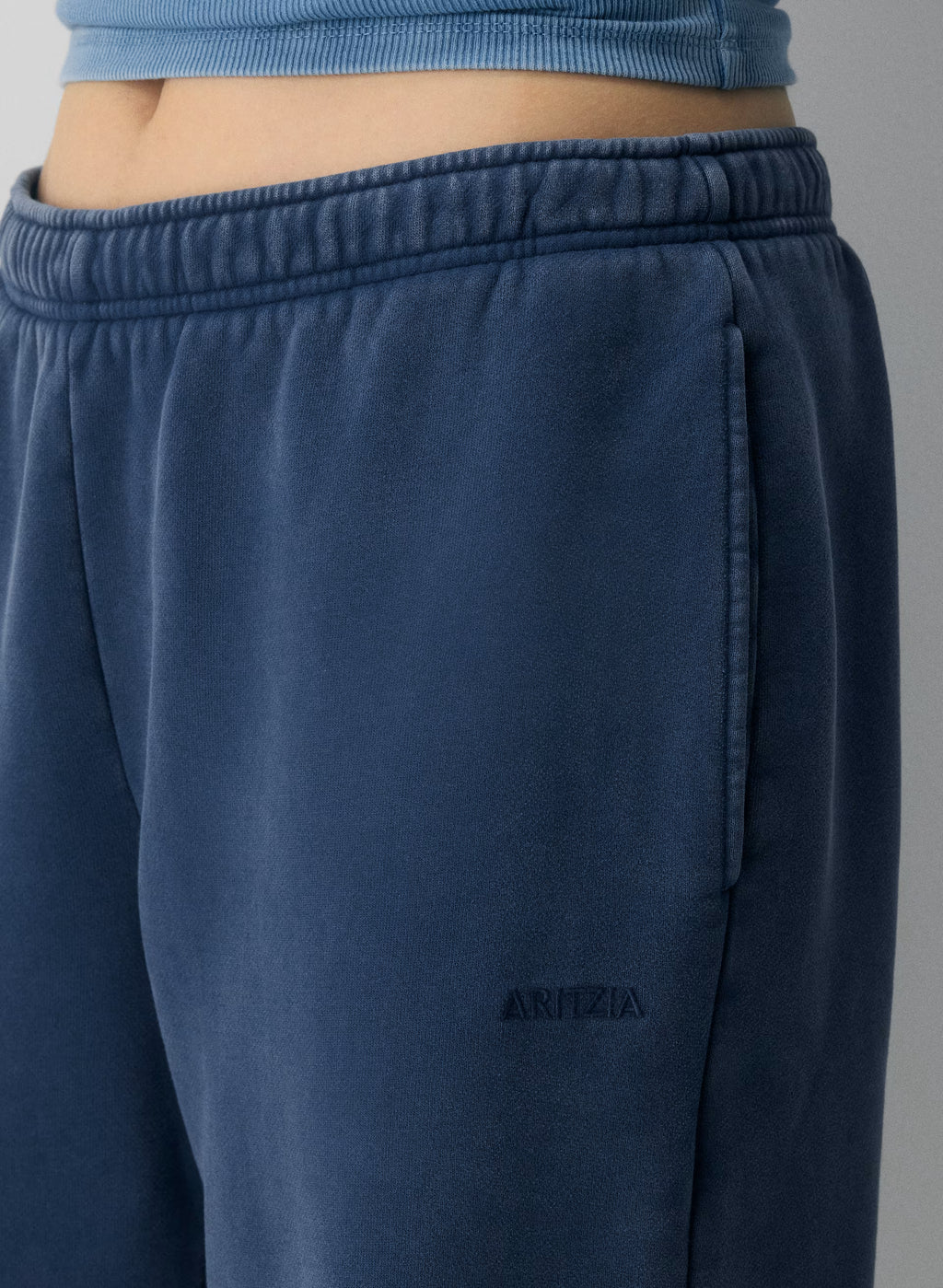 Straight-Leg Fleece Sweatpants - Yellow