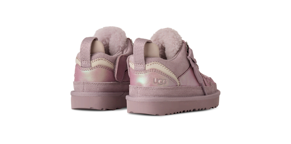 Toddler Iridescent Hook-And-Loop Sneakers