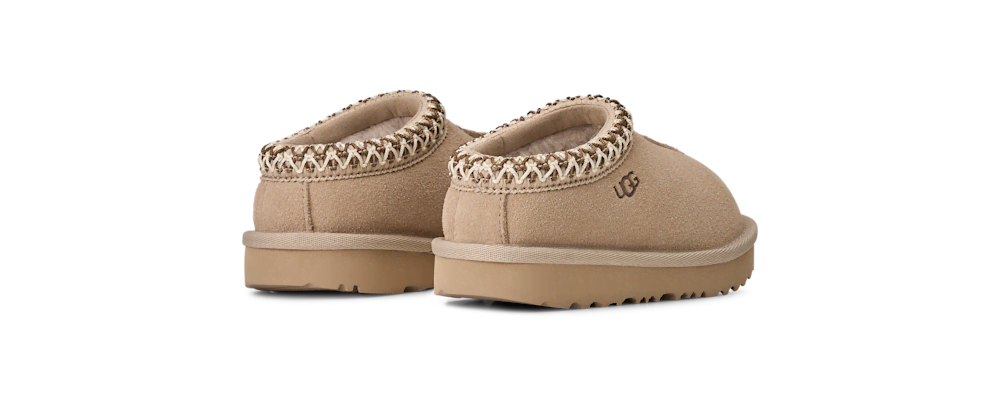 Toddler Suede Slip-On Slipper - Black