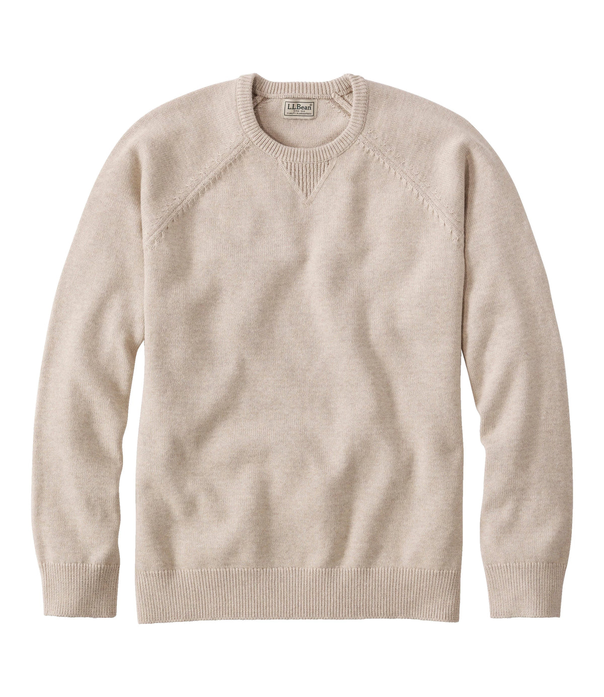 Men's Cotton Cashmere Crewneck Sweater - Navy