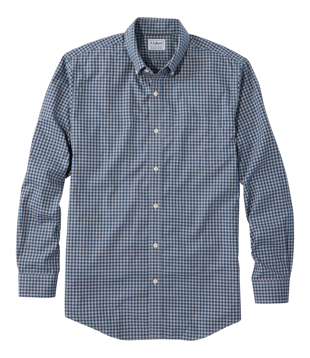 Men's Wrinkle-Resistant Check Shirt - Blue
