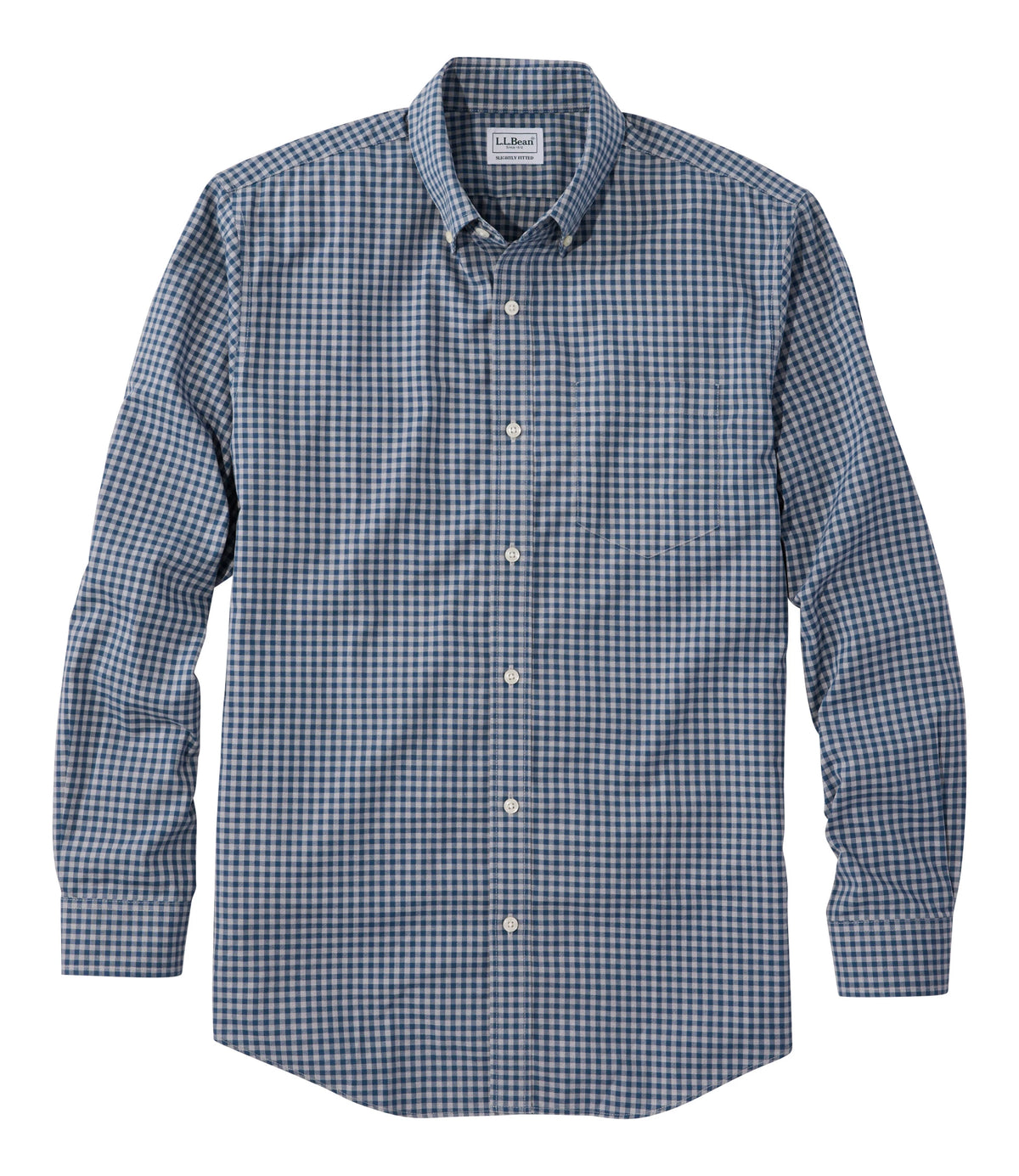 Men's Wrinkle-Resistant Check Shirt - Blue