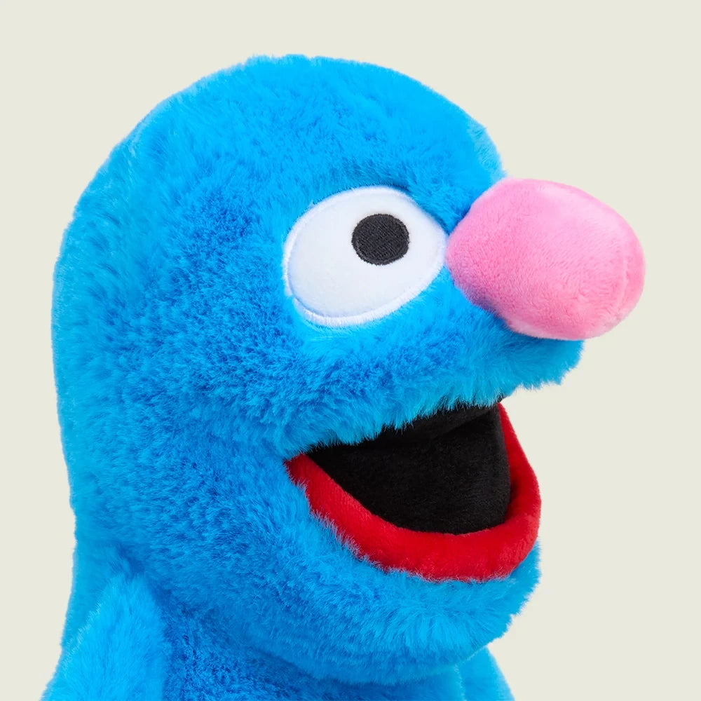 Blue Monster Microwavable Plush