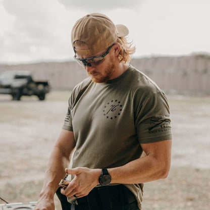 Minutemen T-Shirt - Military Green
