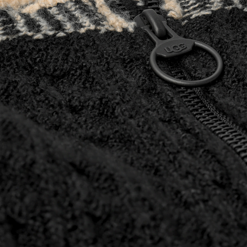 Women's Cable Knit Quarter-Zip Sweater - Oatmeal