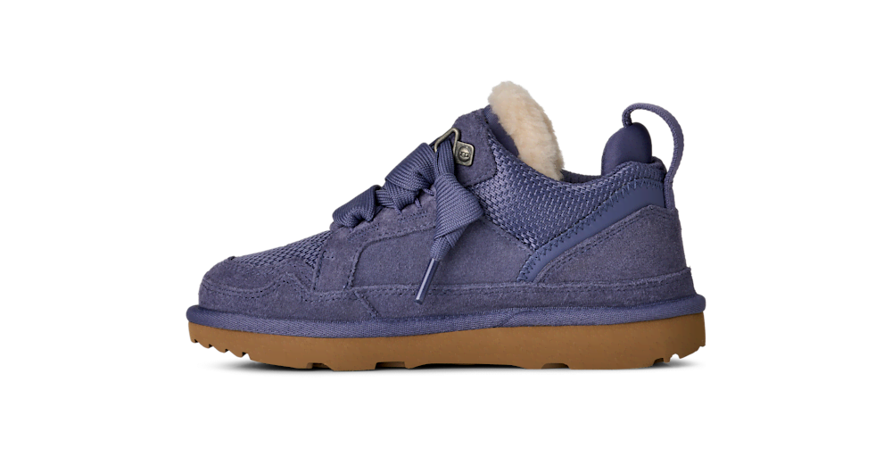 Kids' Suede Mesh Sneaker - Dusted Iris