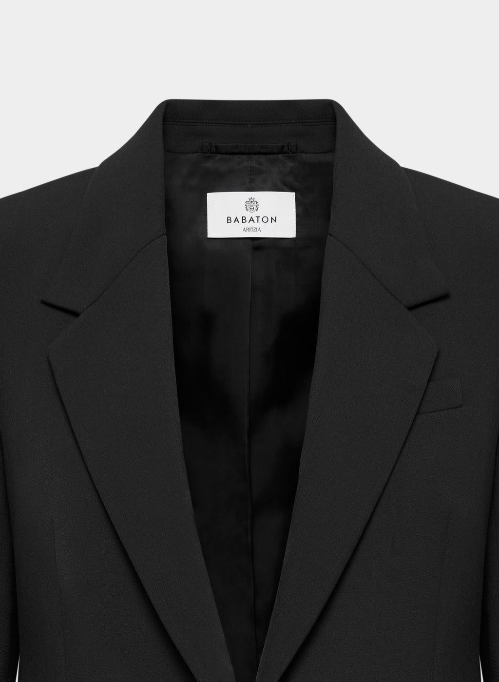 Single-Breasted Stretch Blazer - Check
