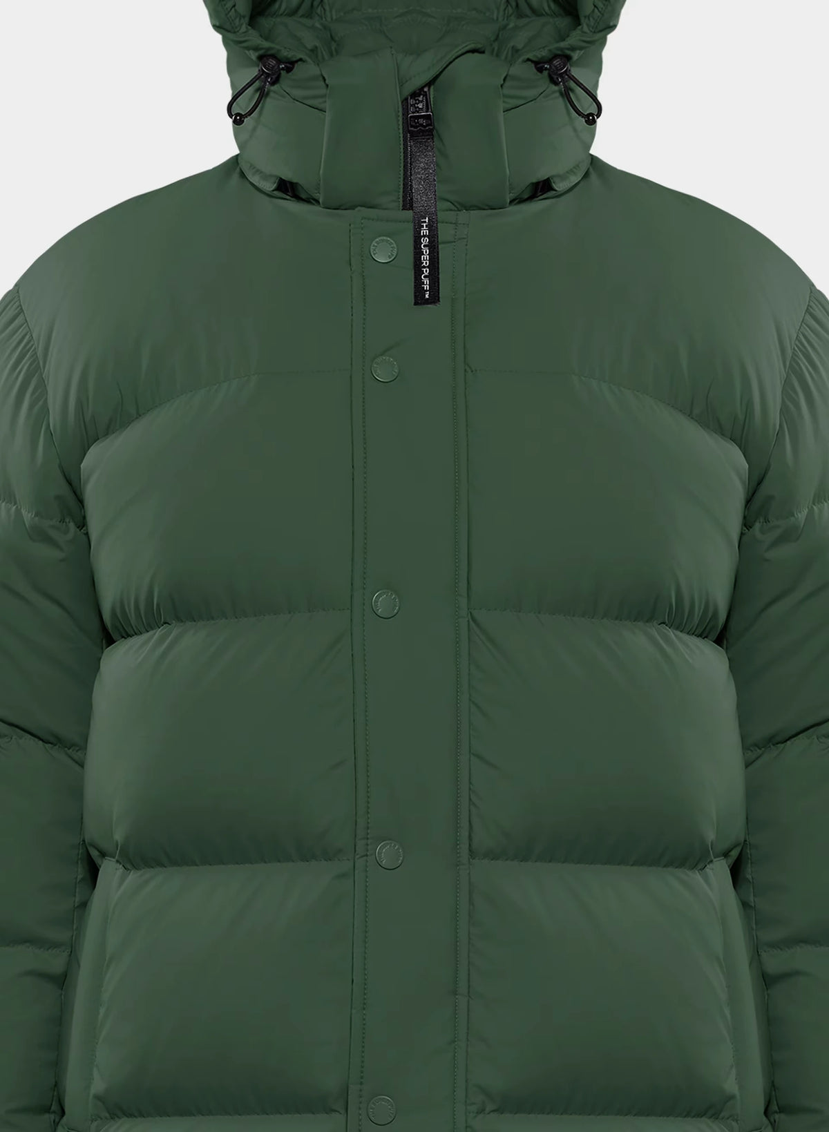 Long Down Puffer Jacket - Blue