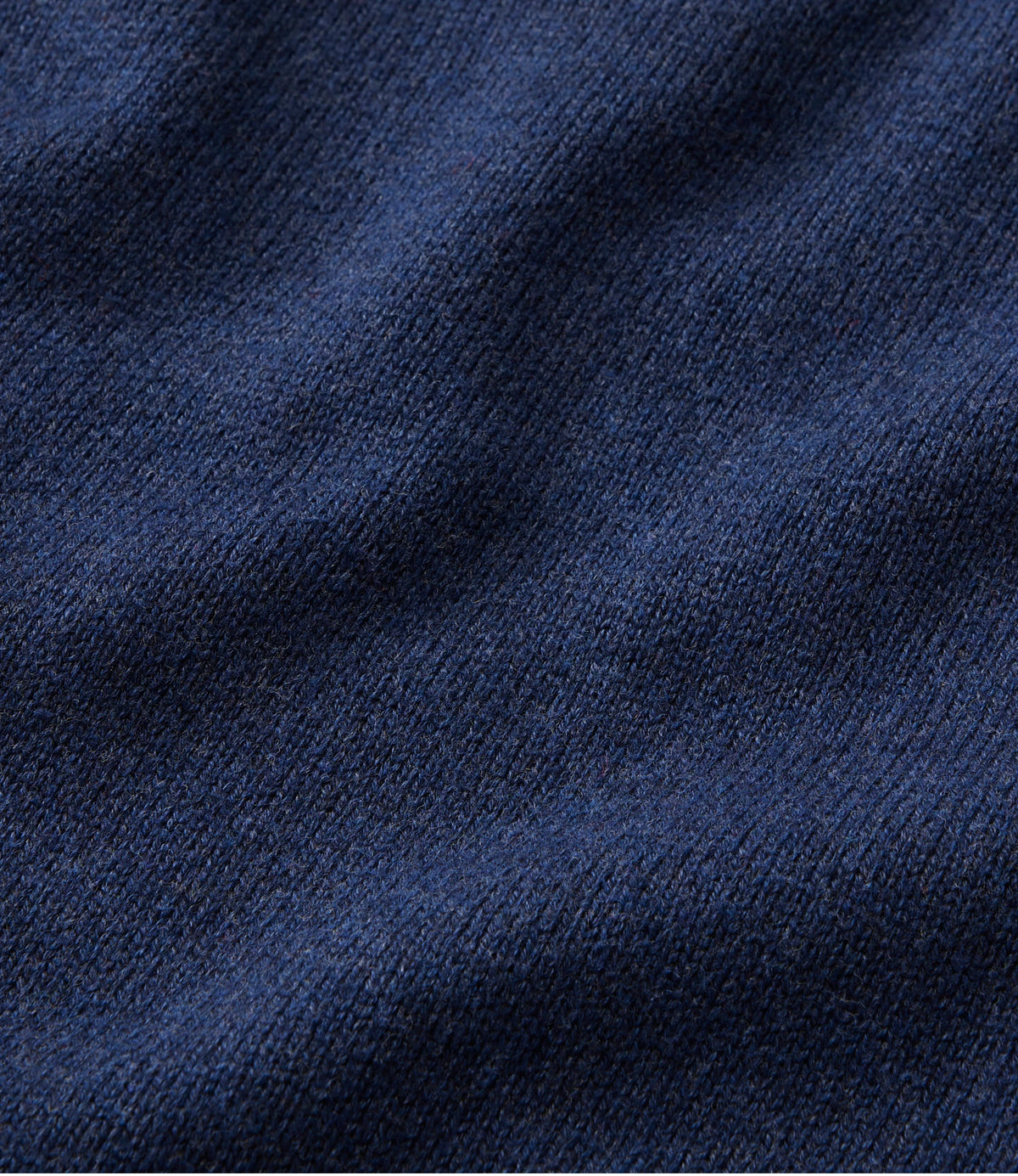 Men's Cotton Cashmere Crewneck Sweater - Navy