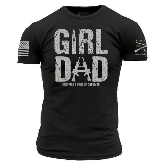 Girl Dad T-Shirt - Black