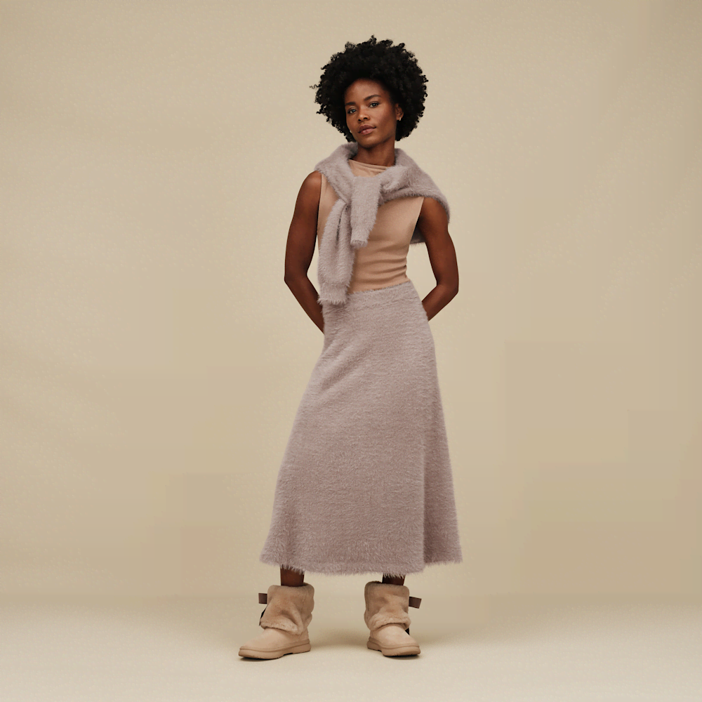 Women's Waterproof Suede Short Boot
