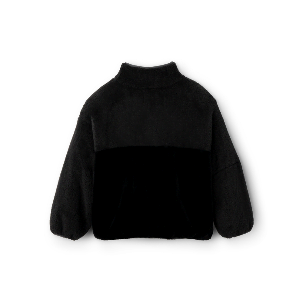 Women's Faux Fur Colorblock Jacket