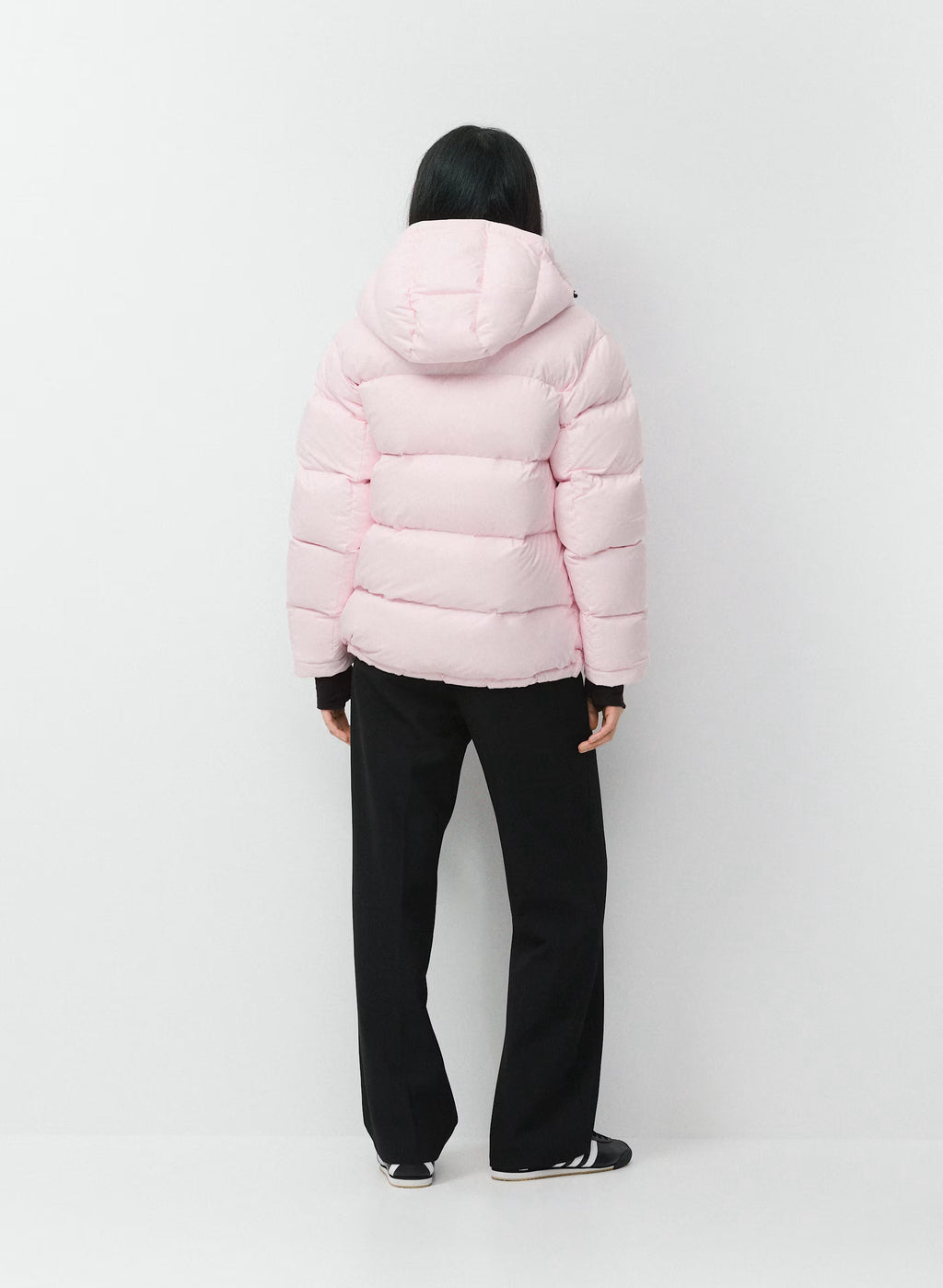 Long Down Puffer Jacket - Blue