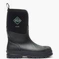 Men's Waterproof Mid Work Boot - Black