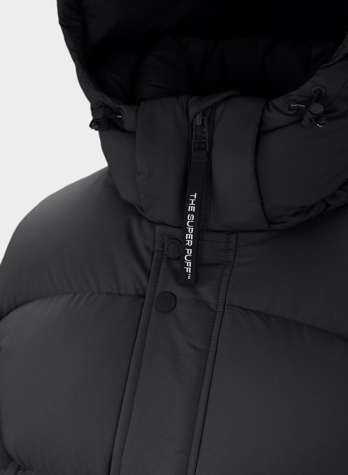 Short Down Puffer Jacket - Blue
