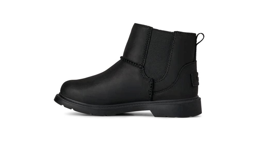Kids' Waterproof Leather Chelsea Boots - Walnut