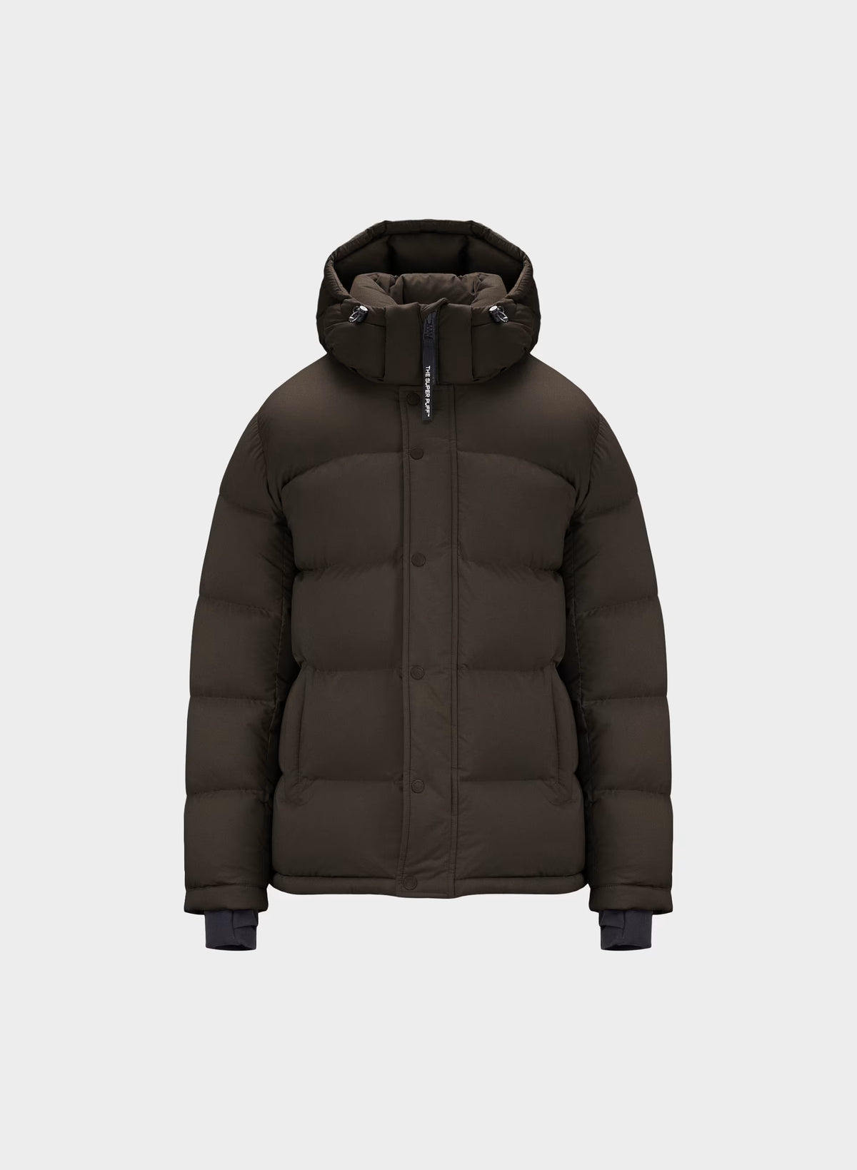 Long Down Puffer Jacket - Blue