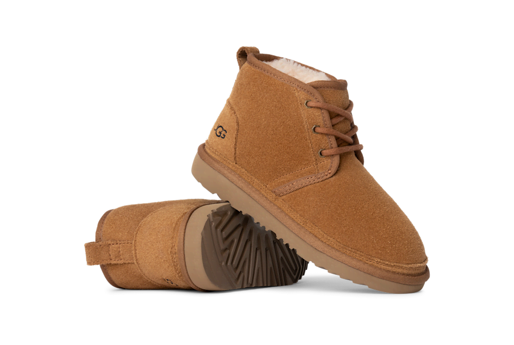 Kids' Suede Chukka Boot - Black