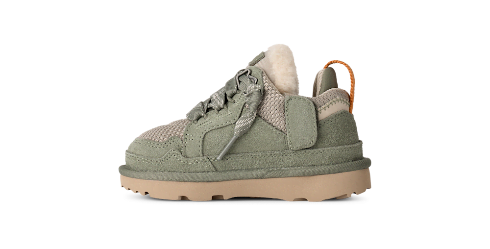 Toddler Suede and Mesh Sneaker - Brown