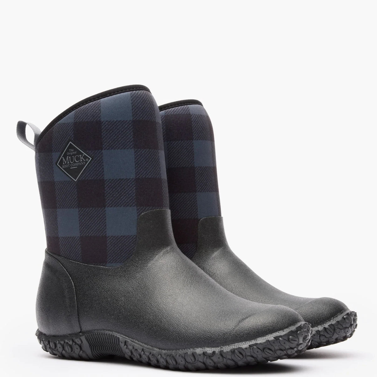 Women's Waterproof Fleece-Lined Mid Boots - Plaid