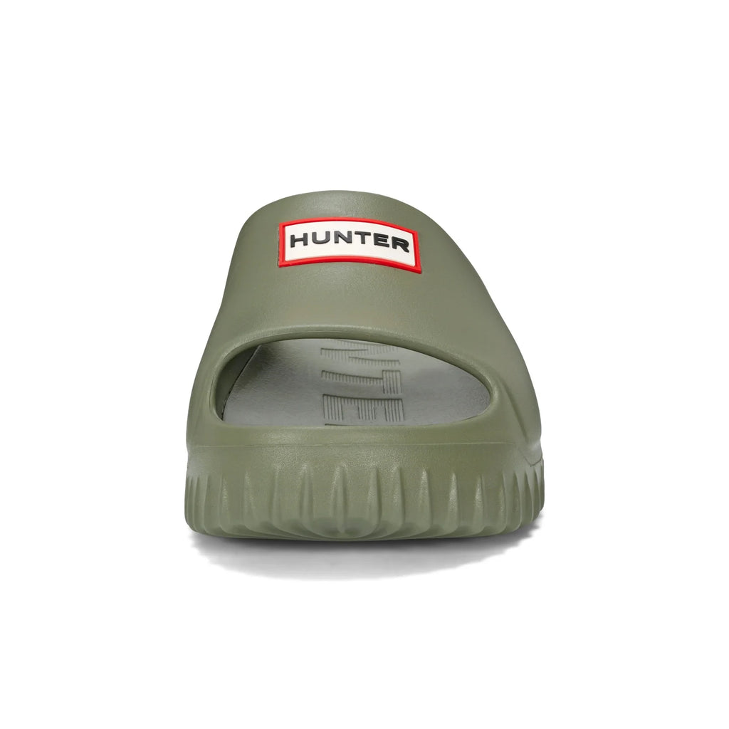 Men's Open-Toe Slide Sandals - Green