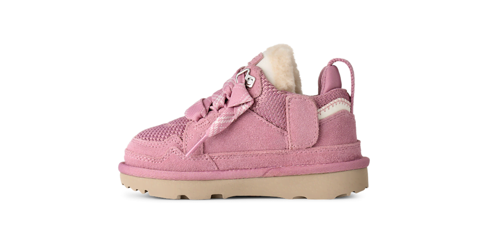 Toddler Suede and Mesh Sneaker - Brown