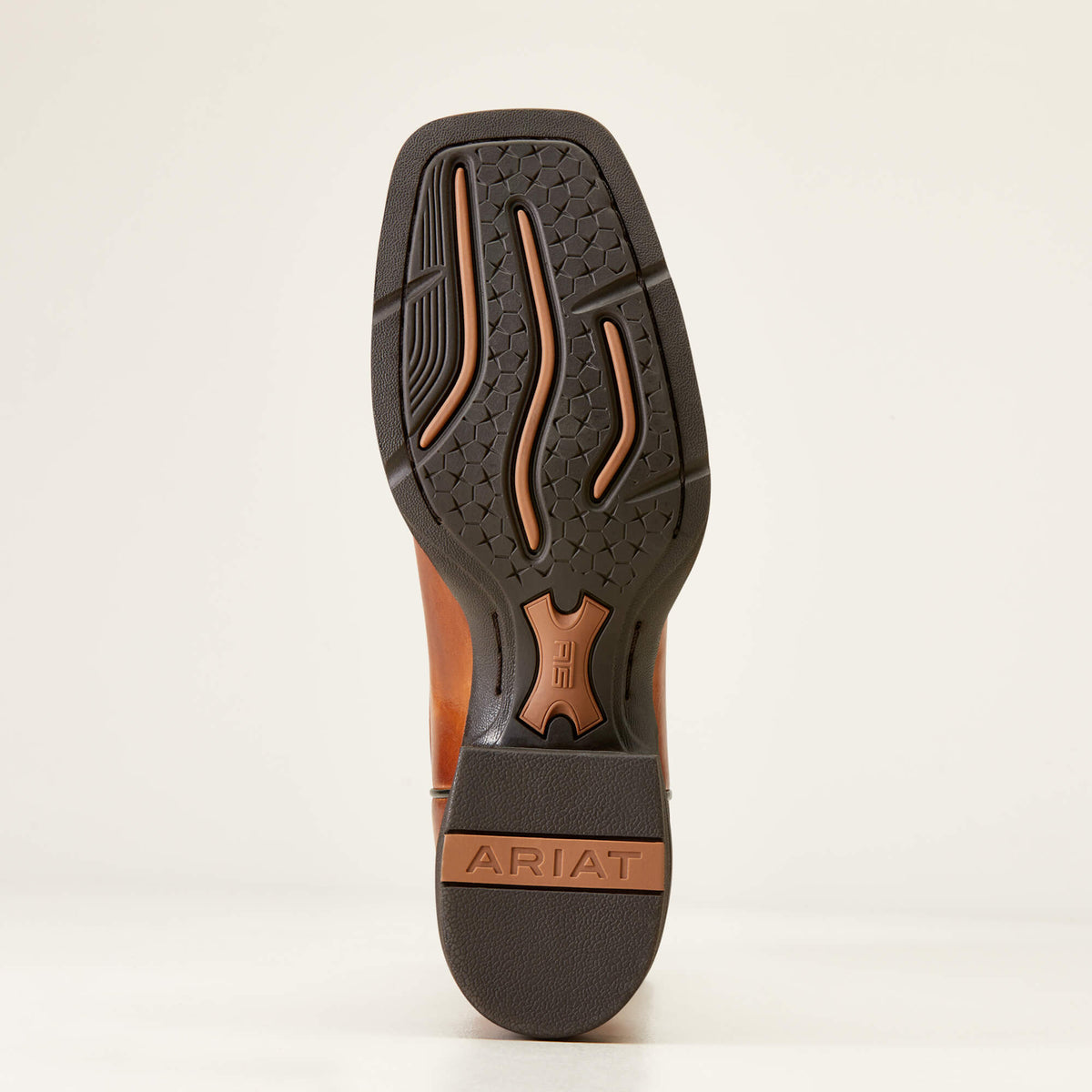 Women's Wide Square Toe Western Boots - Brown