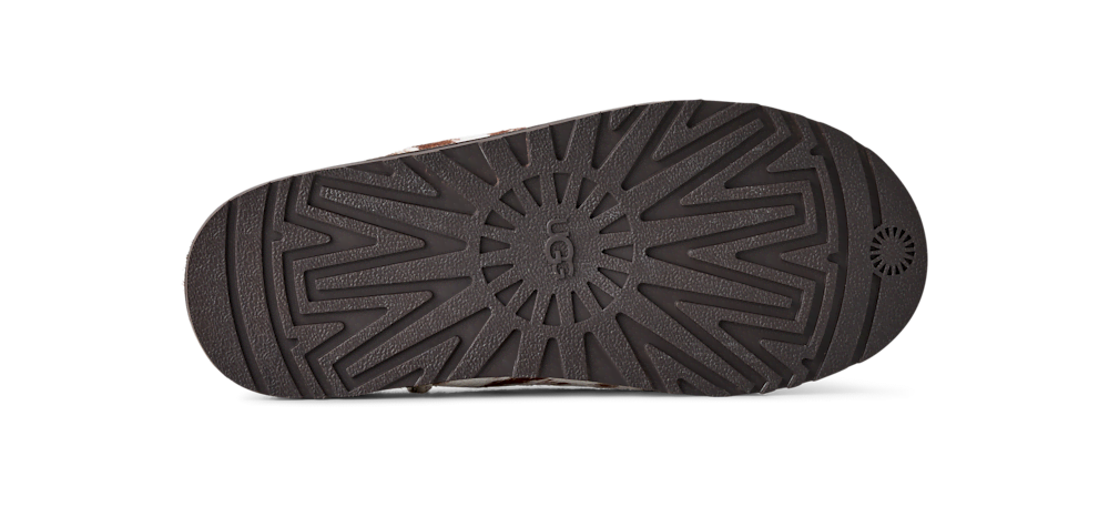 Women's Hand-Painted Calf Hair Clog