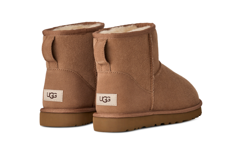 Men's Sheepskin Mini Boot - Black