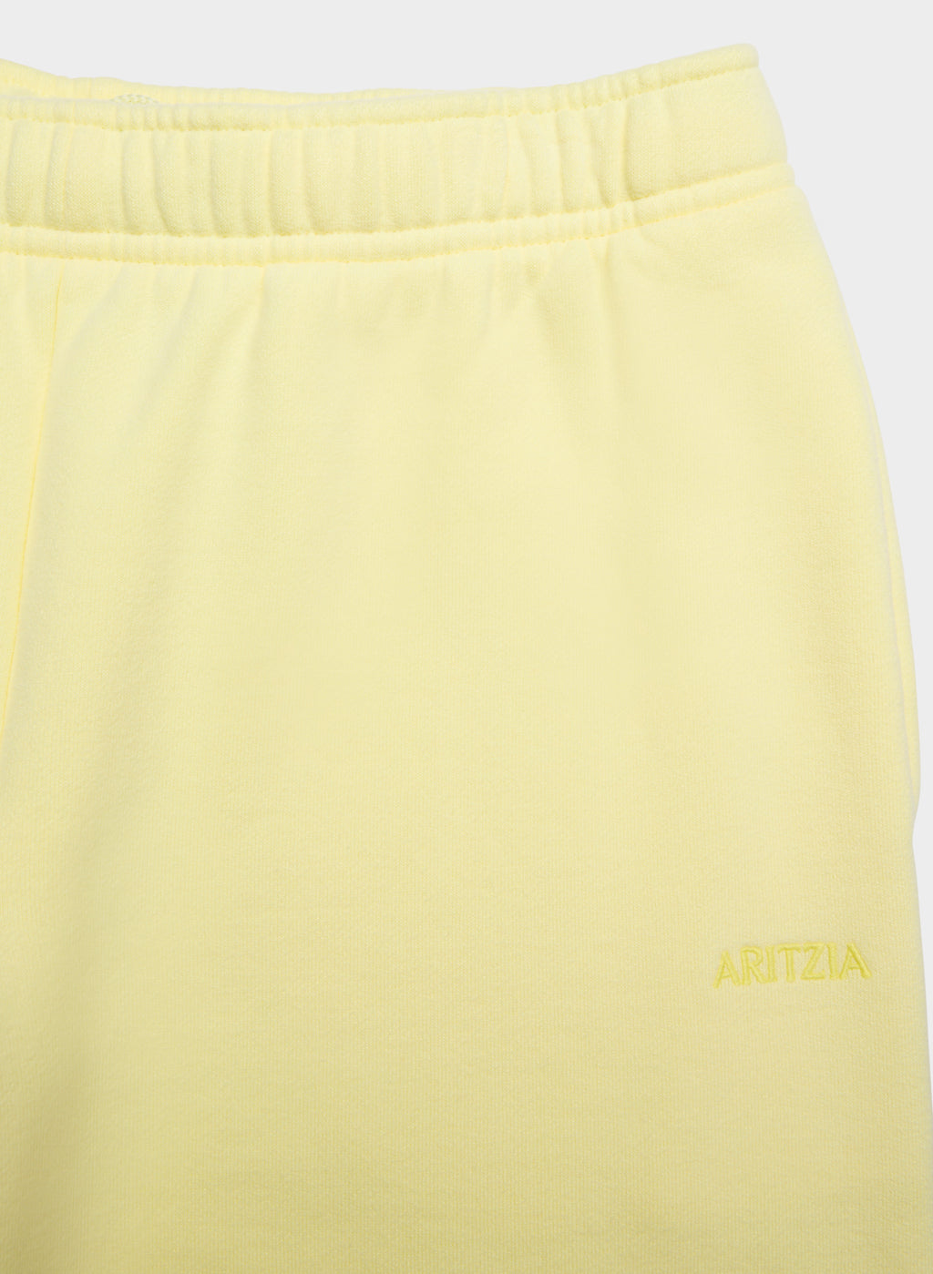 Straight-Leg Fleece Sweatpants - Yellow
