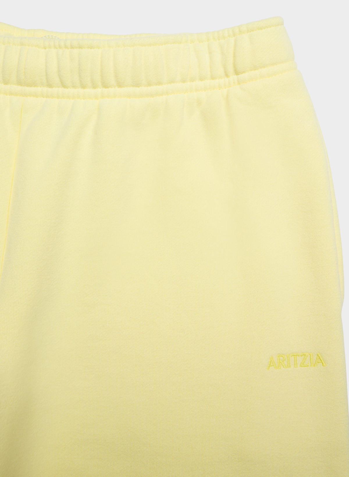 Straight-Leg Fleece Sweatpants - Yellow
