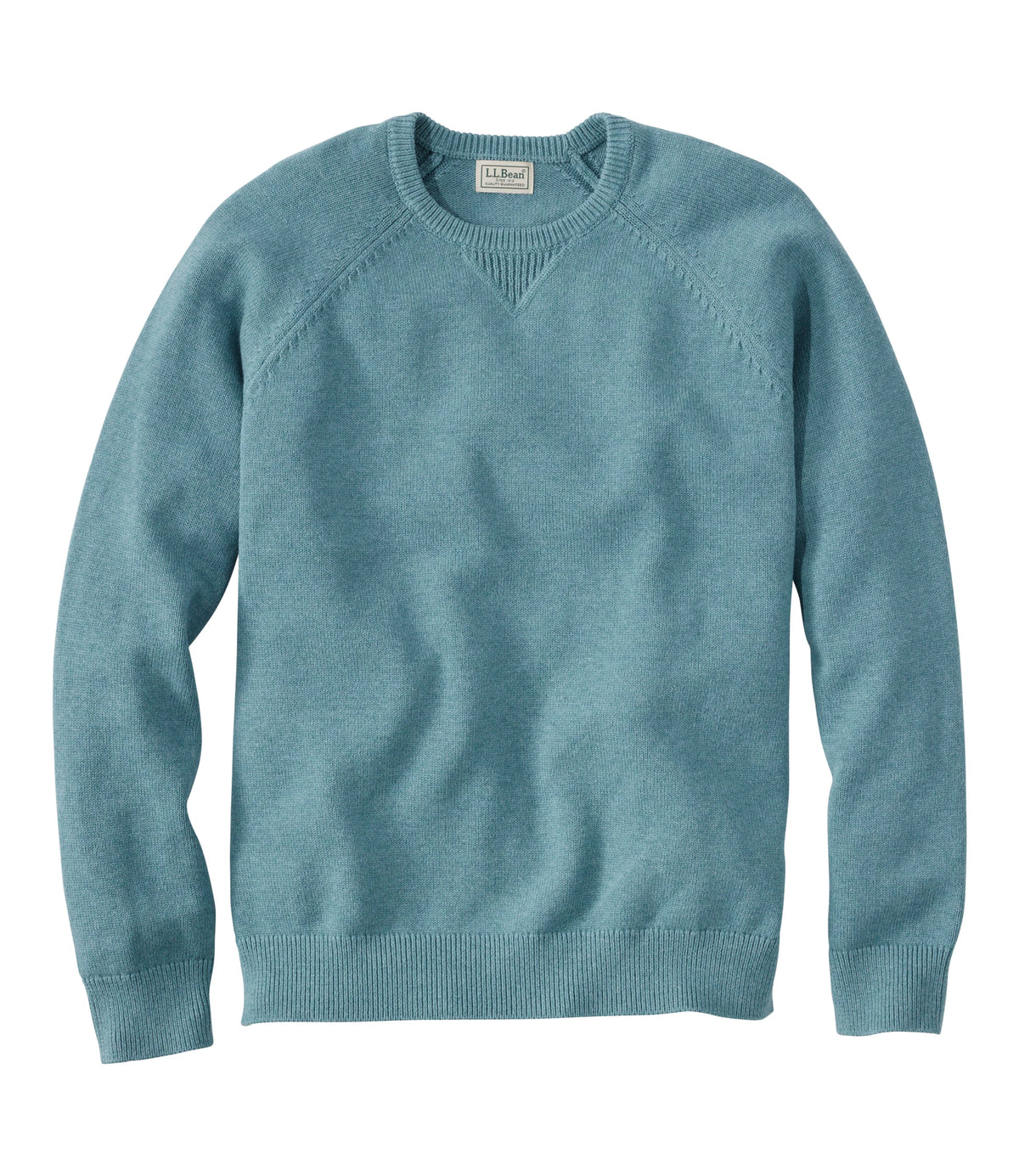 Men's Cotton Cashmere Crewneck Sweater - Navy