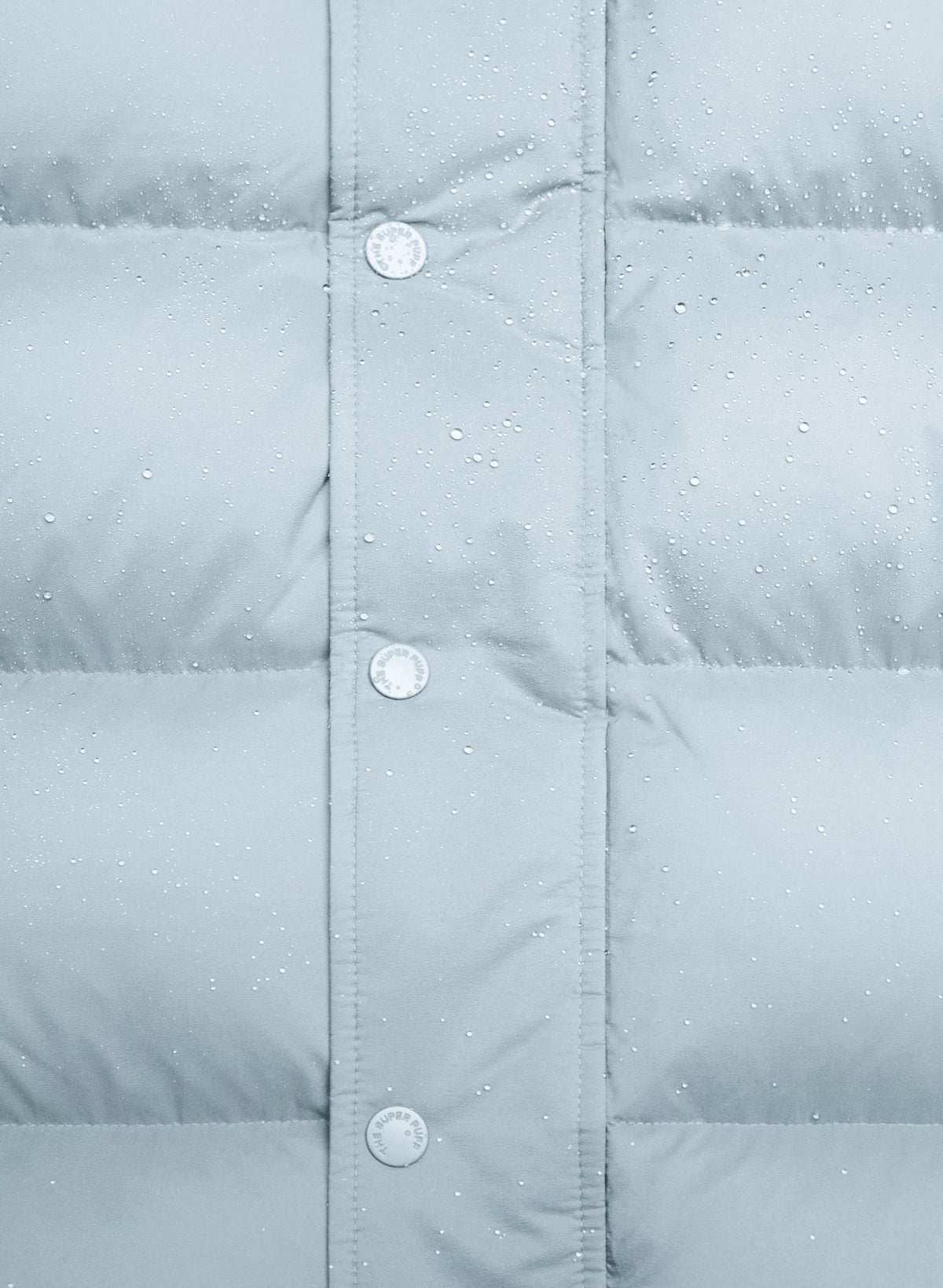 Short Down Puffer Jacket - Blue