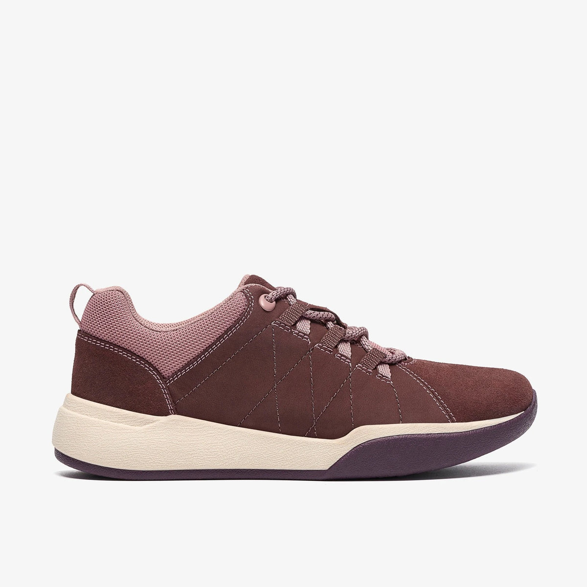 Women's Water-Resistant Nubuck Sneaker - Fig
