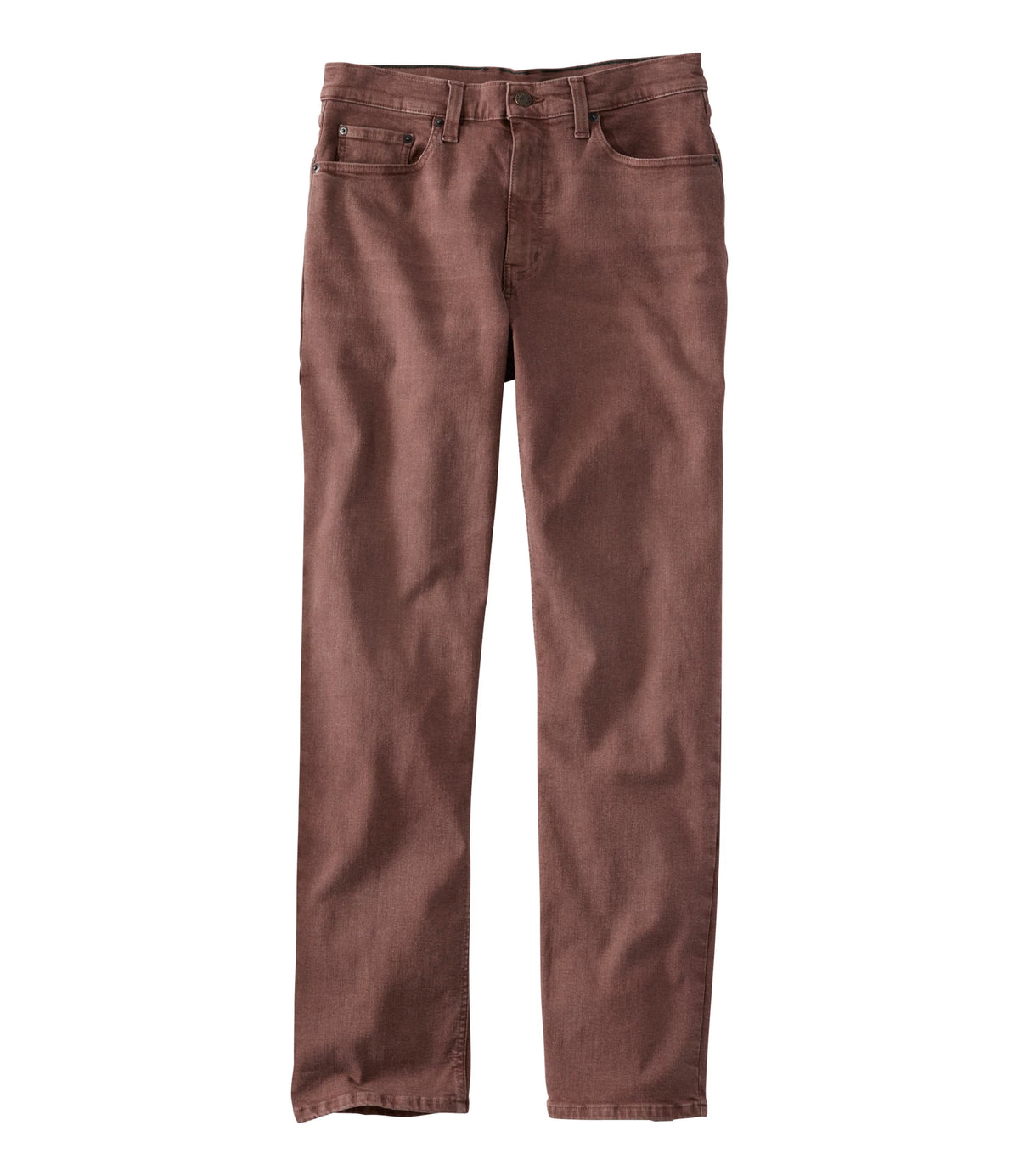 Men's Stretch Straight-Leg Jeans - Tan
