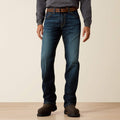 Men's Flame-Resistant Bootcut Work Jeans - Blue