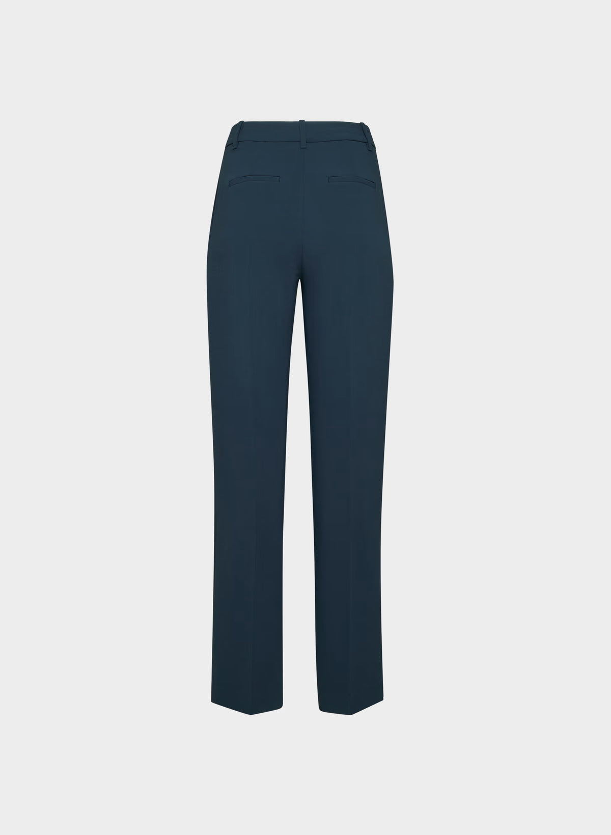 High-Rise Wide-Leg Crepe Trousers - Sand