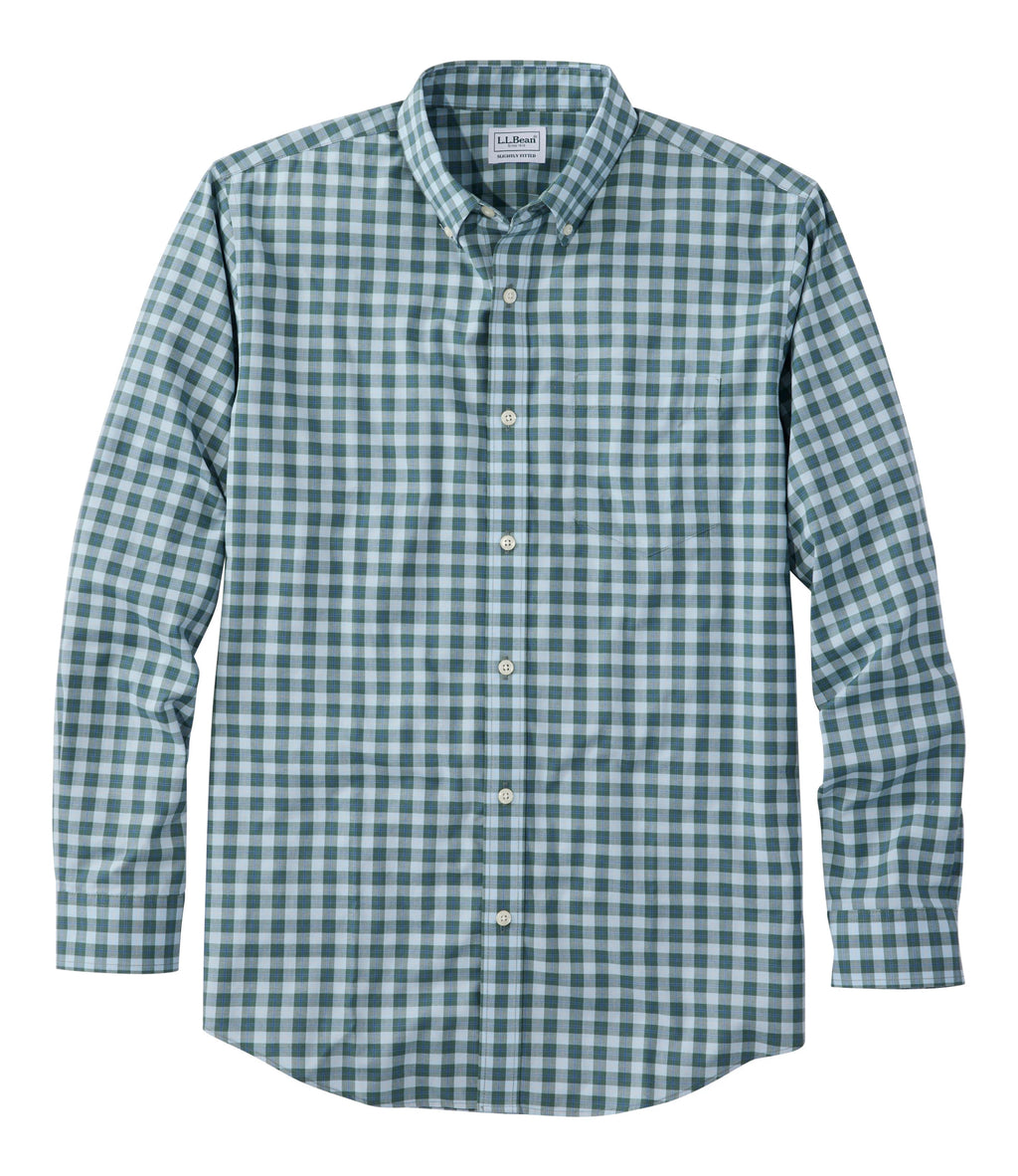 Men's Wrinkle-Resistant Check Shirt - Blue