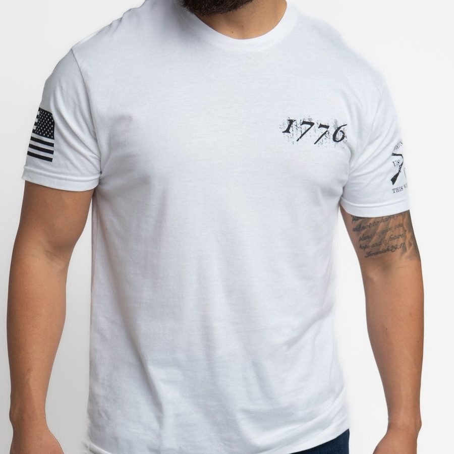 1776 Flag T-Shirt - WhIte