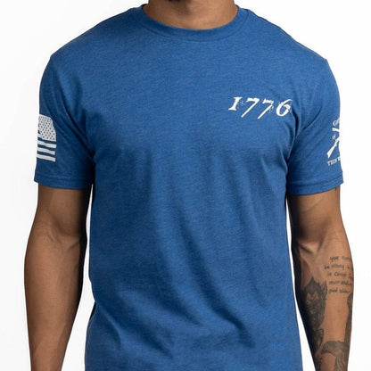 1776 Flag T-Shirt - Royal