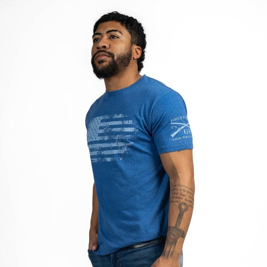 Vintage American T-Shirt - Royal